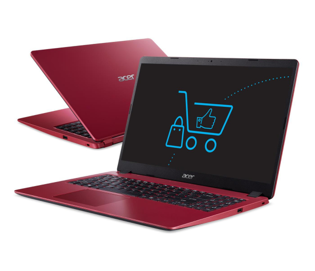 Acer Aspire 3 i3-10110U/4GB/256 Czerwony - 522175 - zdjęcie
